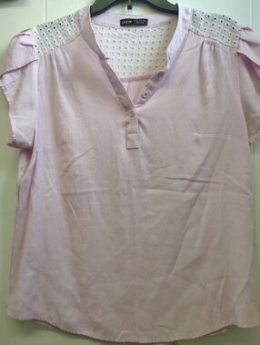 SHEIN Lace Yoke Top Size XL